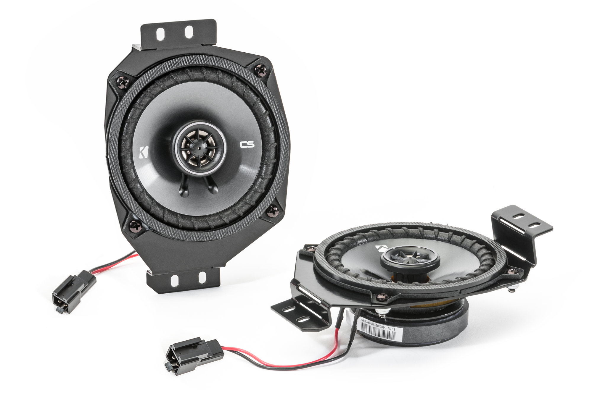 Kicker 5.25" Deluxe Dash Speaker Upgrade Kit for 9706 Jeep Wrangler TJ